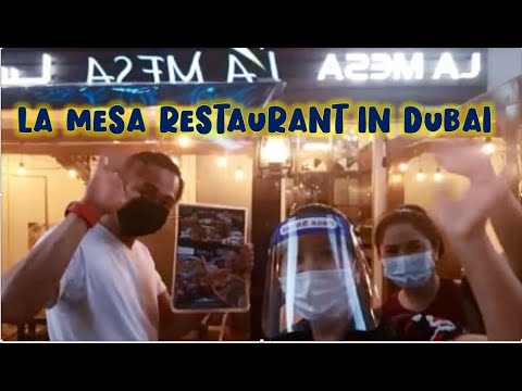 LA MESA RESTAURANT IN DUBAI //Teacher Eleyna