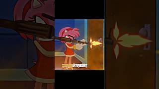 AMY ULTRA ANGRY GUN SONIC! 😱☠️ #aura #sonic #viral #edit #1m #trollface