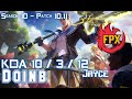 Fpx doinb jayce vs lucian mid  patch 1011 kr ranked