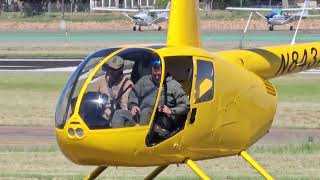 Brian Wearne  ferrying a Robinson R44 from Oregon to Florida.