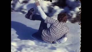Playing in the Snow, 1983. Highway 39. 8mm film.