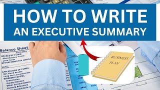 How To Write An Executive Summary For Business Plan - Part 12 - Business Plan Course