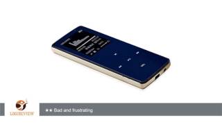 ONN W6 MP3 Dark Blue Bluetooth MP3 Player Sport Music MP3 MP4 Player | Review/Test