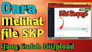 Cara Melihat File SKP Yang Sudah Di Upload Pada Simpeg5 screenshot 3