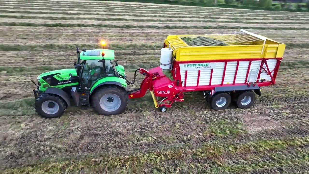 Silage 2023 Deutz Fahr 6165 and Pottinger Torro 5510
