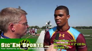 Chris Warren interview