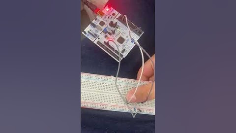 STM32 Led with button (debounced)