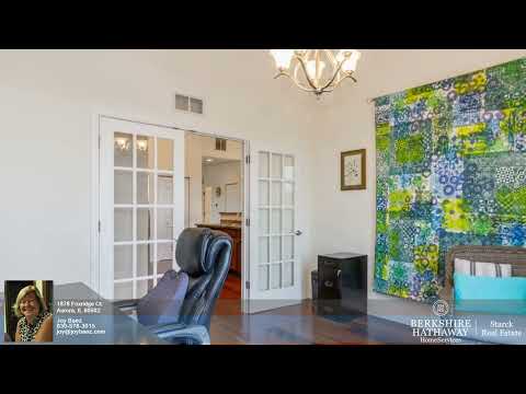 1878 Foxridge Ct., Aurora, IL home video tour