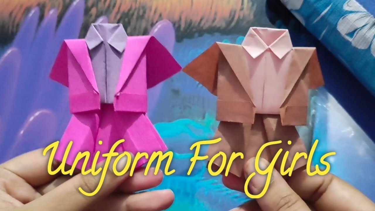 Cute Girls Uniform for School :: Making Dress Craft 