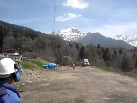 Camille in Cevo - Erickson S-64 Helicopter Long Li...