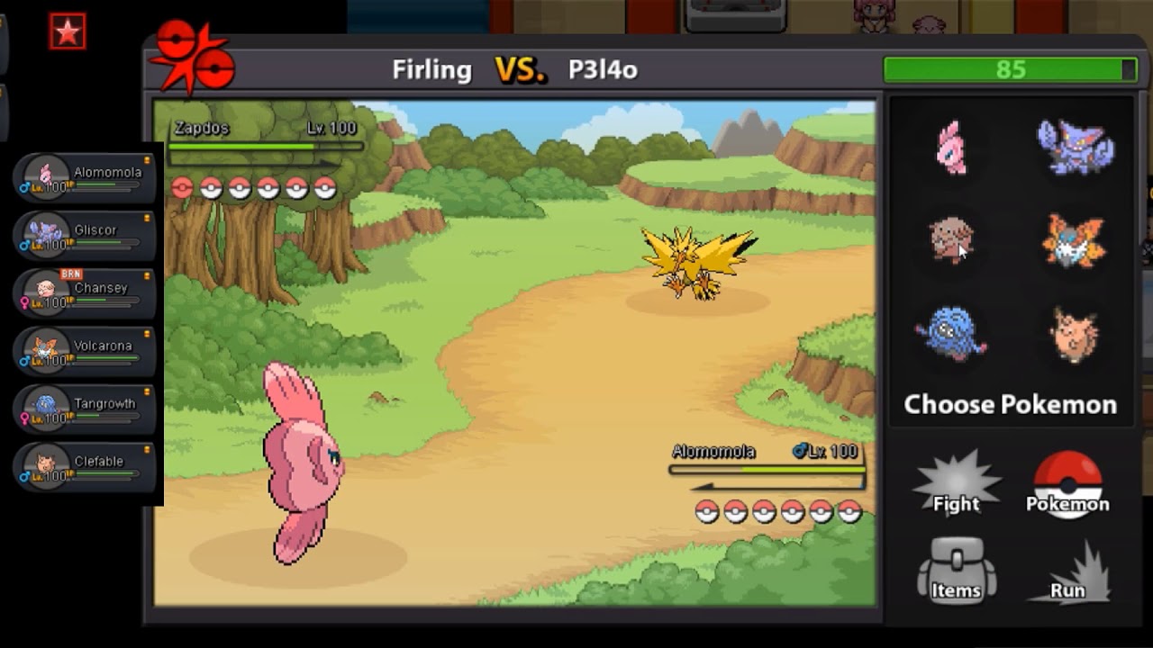 Pokemon Revolution Online PVP 3 Stall team YouTube