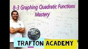 8-3 Mastery Graphing Quadratic Functions