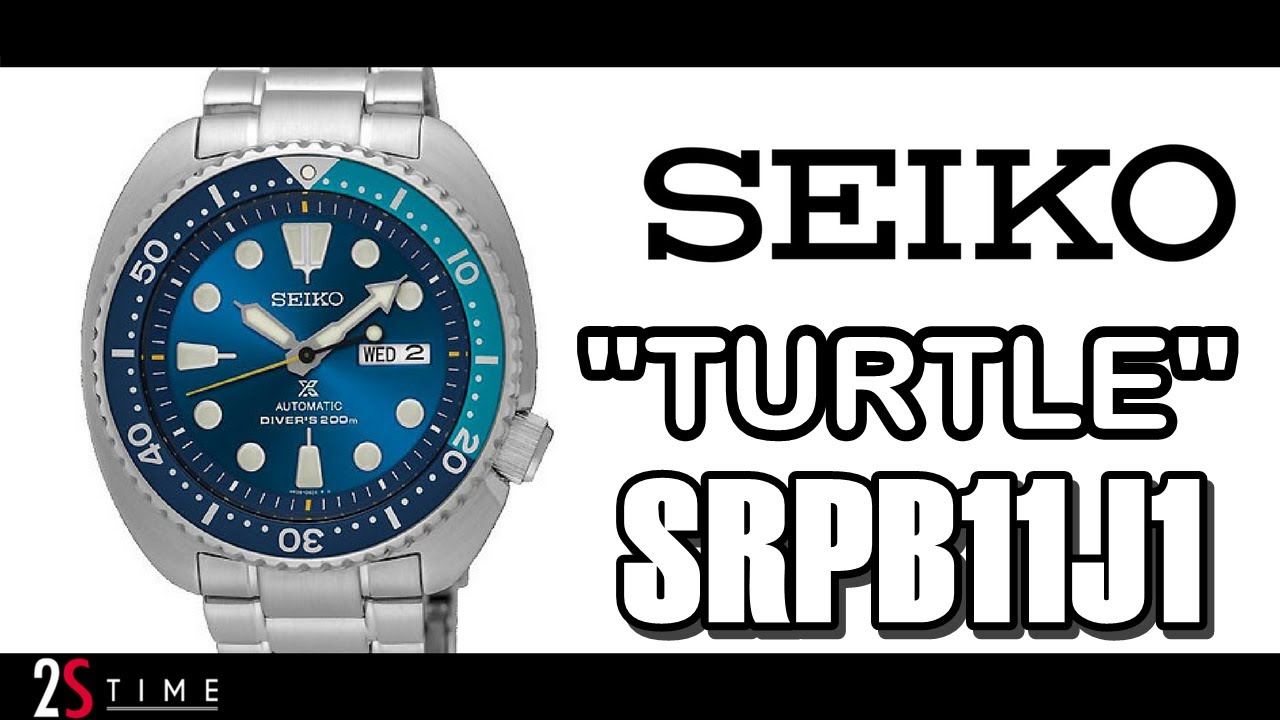 Seiko TURTLE Blue Lagoon Limited Editions SRPB11J1 Automatic Diver 200m
