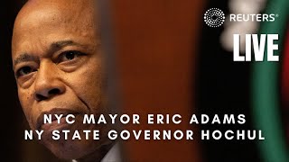LIVE: New York leaders call for expedited work authorization for asylum seekers
