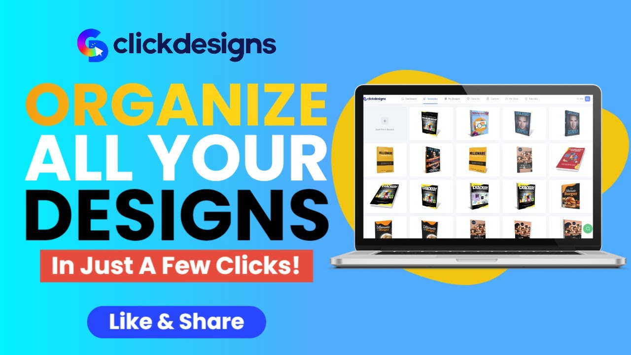 How to Best Organize Your Designs - ClickDesigns Folder - YouTube