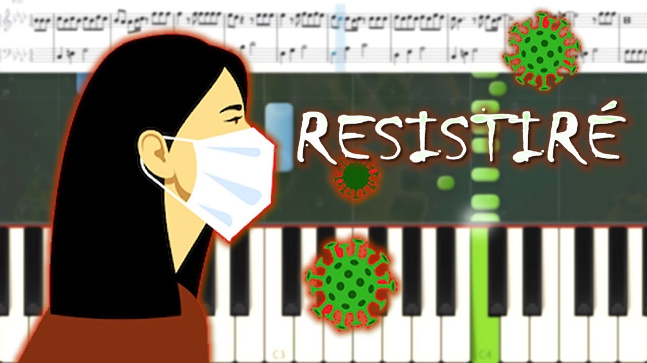 RESISTIRÉ 😷💪🏻 / Piano Tutorial Fácil