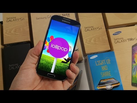 Samsung Galaxy S4 Official Lollipop Update