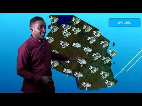 TMA YATOA ANGALIZO LA MVUA KUBWA KATIKA MIKOA MINGI NCHINI KAMA ILIVYOONYESHWA KWENYE UTABIRI