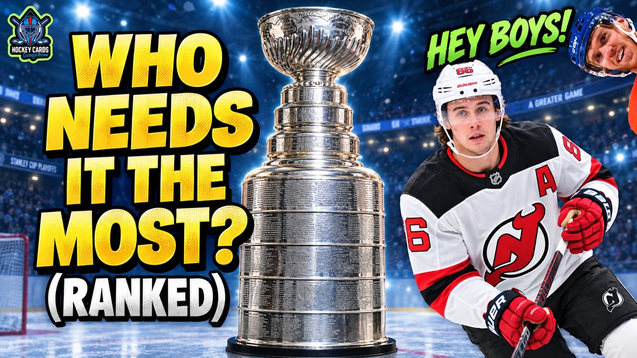 10 NHL Stars Who Need The Stanley Cup Most — Ranked | Re-Inventing UD ICE w/ Billy Celio