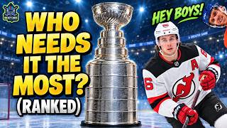 10 NHL Stars Who Need The Stanley Cup Most — Ranked | Re-Inventing UD ICE w/ Billy Celio