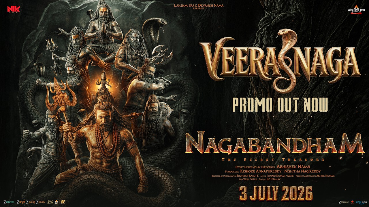 Veera Naga Telugu Song Promo | Nagabandham | Virat Karrna | Nabha Natesh | Abhishek Nama