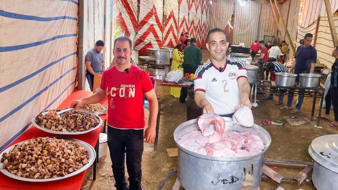 أحلي كرشه ممكن تدوقيها فى حياتك☝️ هخليكي تعشقي الكرشه بعد الفيديو دا 👌من أكبر فرح في الصعيد 🔥مع 🐪