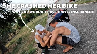 A Scary End To Our Bikepacking Trip France | Bicycle Touring Bordeaux Wine Region | Travel Vlog