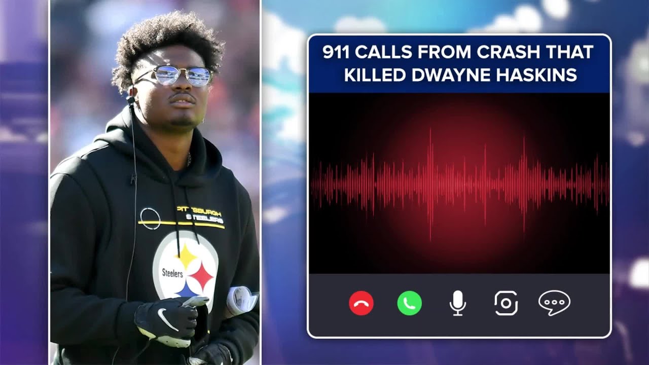 Police release 911 audio from crash that killed Dwayne Haskins