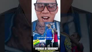 Kiper Arema Ngaku Nyaman di Bandung… Serius Nih? 😳🤔 #arema #liga1