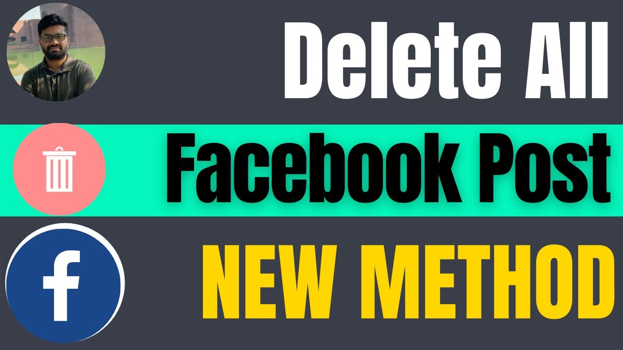 How To Delete All Facebook Post 2023 YouTube