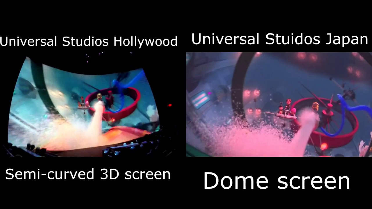 Despicable Me Minion Mayhem - Universal Studios Hollywood vs Universal Studios Japan (Version 2)