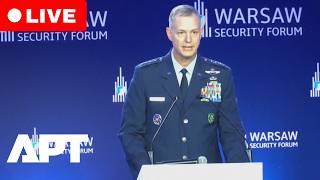 LIVE: NATO Commander Outlines Defence Strategy Against Russia at Warsaw Security Forum | APT