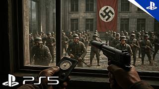 DISFARÇADO NO MEIO DO EXÉRCITO NAZISTA! | COD WWII Ultra Realista — PARTE 04 (4K60 HDR • PS5)