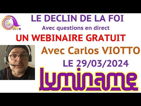Miniature de 29 mars 2024 : "Le déclin de la foi" avec Carlos VIOTTO