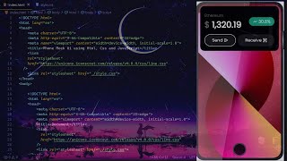 Coding a Phone Ui using Html and Css. ASMR Keyboard🎹 + Lofi ❤ Wealth