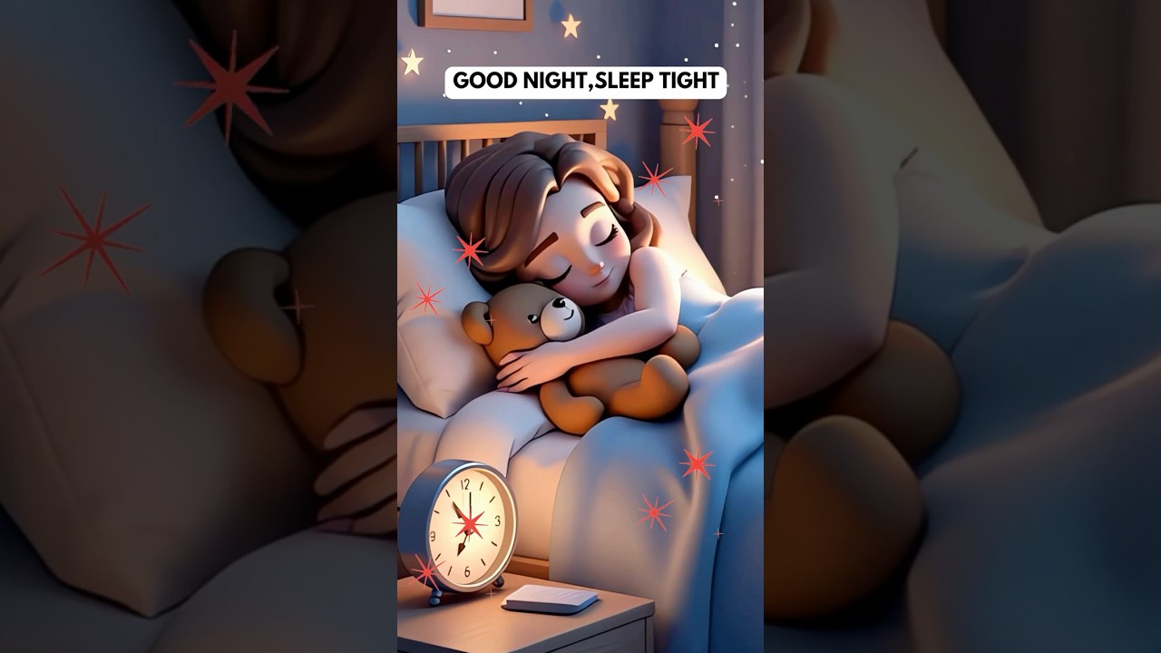 Good Night Sleep Tight | Good night sleep tight poem | New lkg UKG poems for kids 
