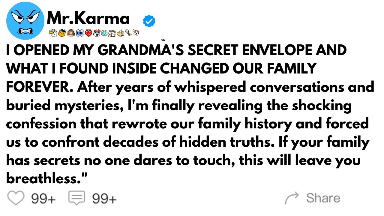 What Happens When Grandma's SECRET Envelope Changes EVERYTHING? YouTube