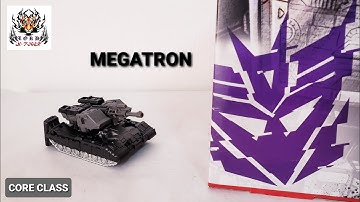 Transformers War For Cybertron: Kingdom, WFC-K13, Core Class, Megatron (Stop-Motion)