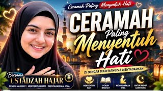 Full 1 jam ceramah ustadzah hajar Nia, motivasi kehidupan #ceramahislam 