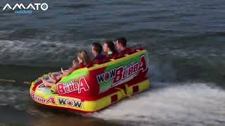 Inflable WOW de arrastre Giant Bubba 4 Personas
