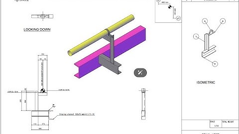 Auto Export Support Drawing  AutoCAD Plant 3D