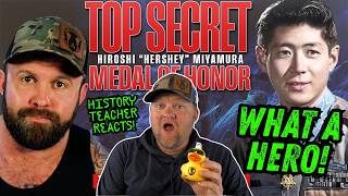 The Only Top Secret Medal Of Honor - Hiroshi "Hershey" Miyamura | History Teacher Reacts