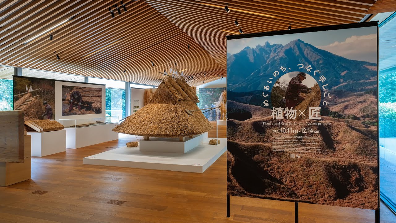 竹中大工道具館企画展「植物✕匠 めぐるいのち、つなぐ手しごと」会場