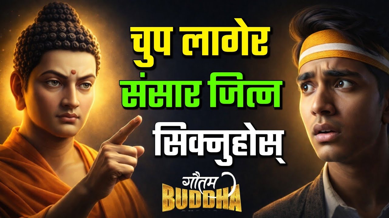 चुप लागेर संसार जित्न सकिन्छ • मौनको तागत बुझ्नुहोस गौतम बुद्ध !