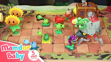 Plants vs. Zombies Army|Toys Play|The Movie Toys story|Toys and Colors|Toys for Kids | Mamdor Baby❤️