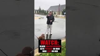 Racist Regrets Spitting on Amazon Worker