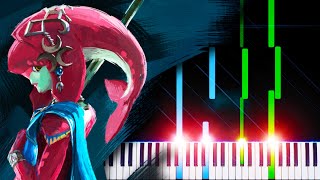 Mipha's Theme (TLoZ: Breath of the Wild) - Piano Tutorial screenshot 4