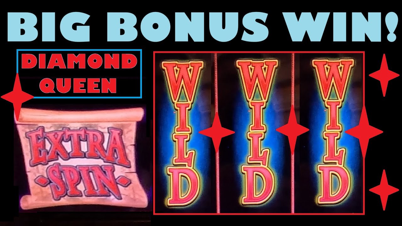 We get the DIAMOND QUEEN BONUS and the EXTRA SPIN! Big win at PARK MGM in Las Vegas