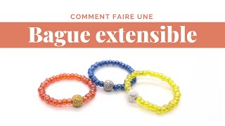 Bague extensible | Perles et Créations