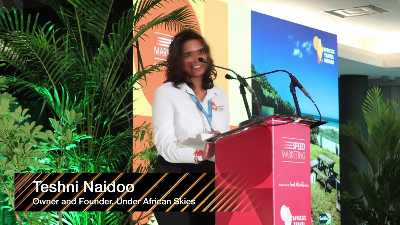 Teshni Naidoo, Owner & Founder, Under African Skies - Africa's Travel INDABA 25 - Unravel Travel TV